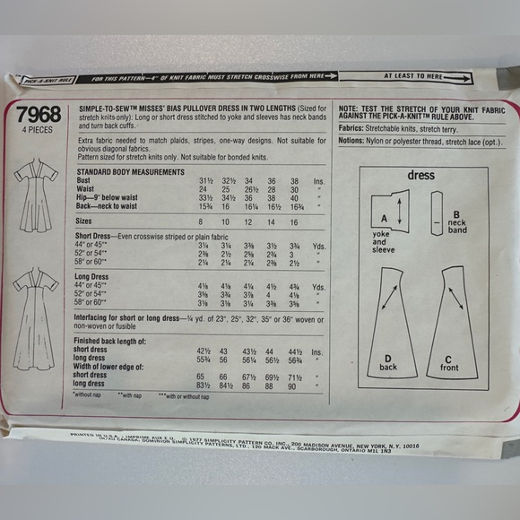 Simplicity 7968 - Picture 2 of 2
